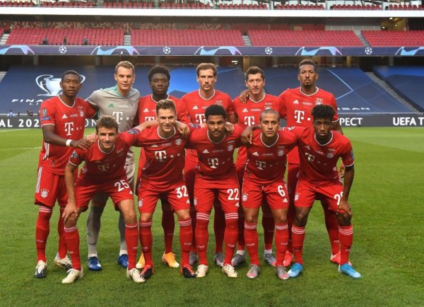 People come and go... As many as 7 Bayern starts in the 19/20 Champions League final, and only 2 people are left in Paris