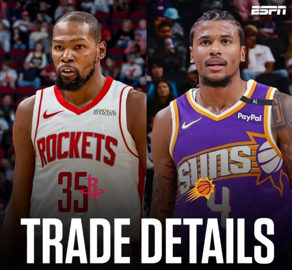 Create history🧨.com rumored that the trading details of the 7 teams: Rockets Lakers and Warriors are all listed, KD+Ki Wang goes to Houston