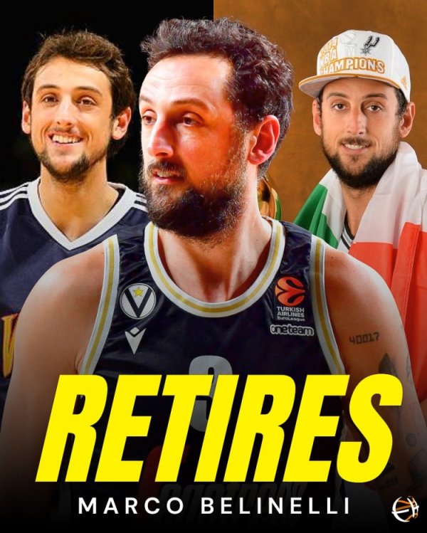 The official announcement is here! Belinelli officially announced retirement: Saying goodbye is not easy, but it s time