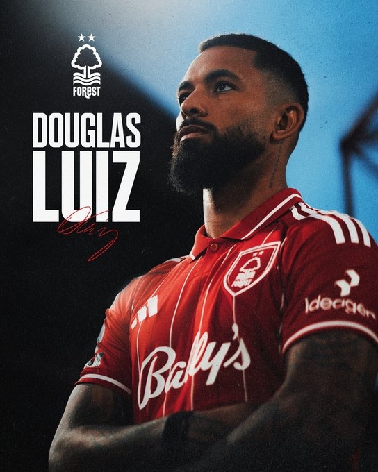 Official: Douglas Louis joins Nottingham Forest on loan, with a total buyout fee of 28.5 million