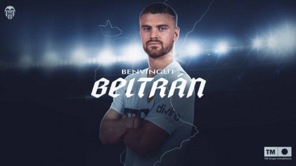 Official: Fiorentina 24-year-old striker Beltran joins Valencia on loan