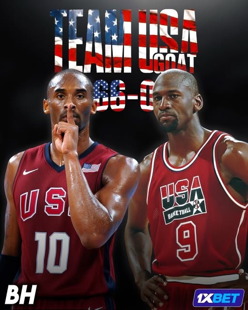 66 wins and 0 losses! Jordan & Kobe has never lost in the US men s basketball team and won 4 Olympic gold medals