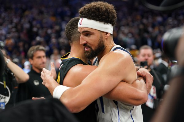 Only four NBA players have averaged 6+ three-pointers in their careers and a shooting percentage of 40% + Curry is out of range, Klay is firmly ranked second
