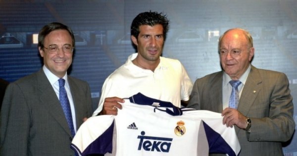 Barcelona → Real Madrid, Figo: Real Madrid spent enough 60 million for me at that time, but it is normal now