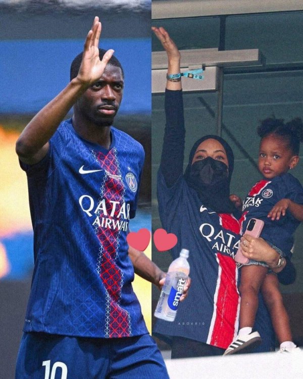 Once addicted to games and disorganized discipline! Post: Dembele wins the Golden Globe Award, and his wife makes great contributions
