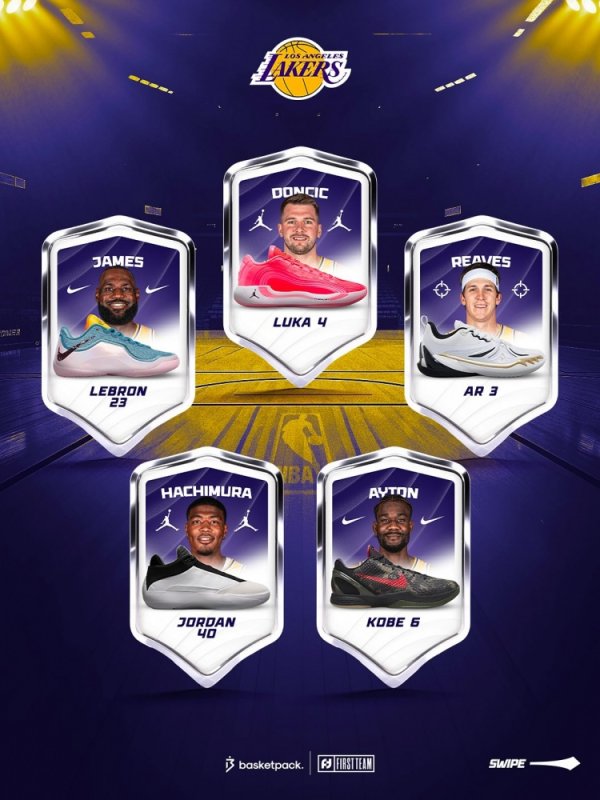 More than half of them are under the banner of Gouzi! The starting players of the 15 Western Conference teams are wearing sneaker brands and major shoes!