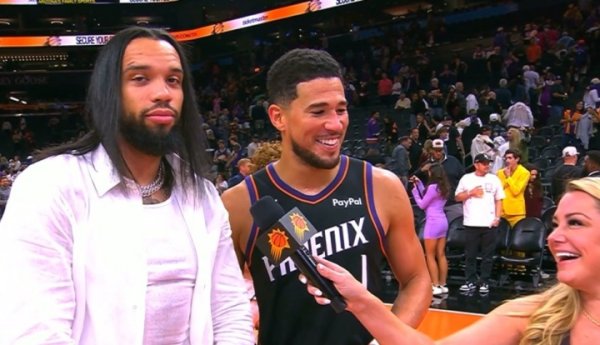 He doesn’t look like a good person anymore! Dillon shows off straight hair after game